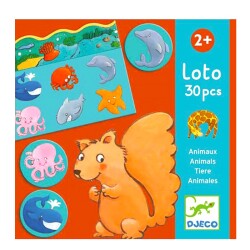 Djeco Hayvancıklar Tombala Oyunu 2 Yaş Üzeri - Djeco