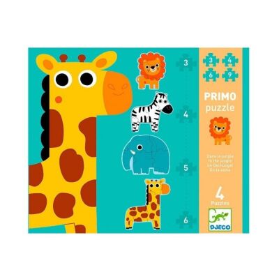 Djeco İlerleyen Puzzle InThe Jungle - 1