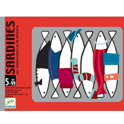 Djeco Kart Oyunları Sardines - 1