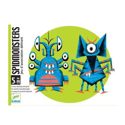 Djeco Kart Oyunu Spidmonster Renk Ve Eşleme - 1