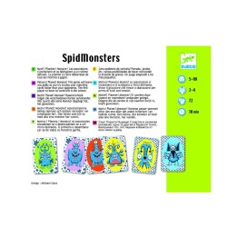 Djeco Kart Oyunu Spidmonster Renk Ve Eşleme - 3