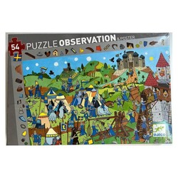 Djeco Klasik Puzzle 54 Parça Knights - Thumbnail