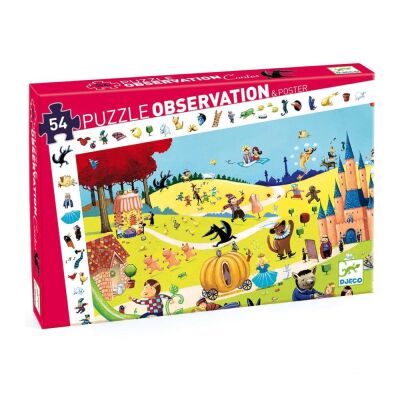 Djeco Klasik Puzzle 54 Parça Tales - 1