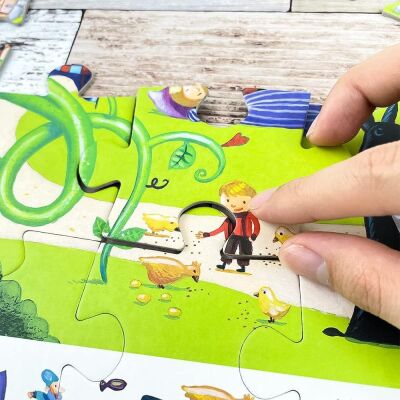 Djeco Klasik Puzzle 54 Parça Tales - 5