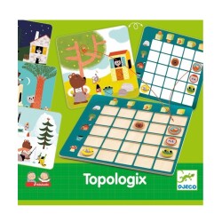 Djeco Kutu Oyunu Topologix 4 ve 6 Yaş Arası - Djeco