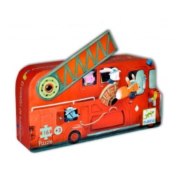 Djeco Puzzle İtfaiye 16 parça 3 Yaş ve Üzeri - Djeco