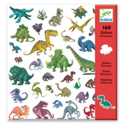 Djeco Sticker 160 parça Dinozor - Djeco