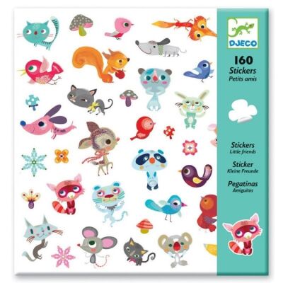 Djeco Sticker 160 parça Hayvan Dostlarımız - 1