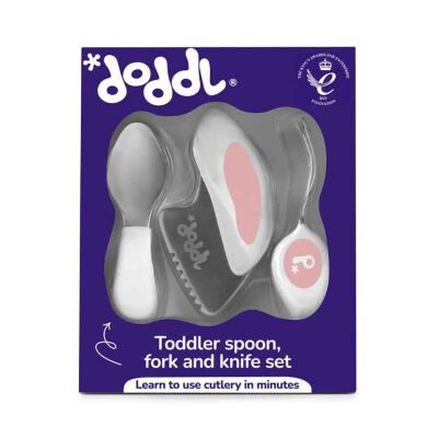 Doddl Çatal Bıçak Kaşık Seti Dusky Rose - 1