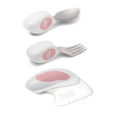 Doddl Çatal Bıçak Kaşık Seti Dusky Rose - 2
