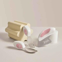 Doddl Çatal Bıçak Kaşık Seti Dusky Rose - 4