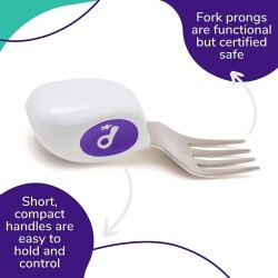 Doddl Çatal Bıçak Kaşık Seti İndigo - 3