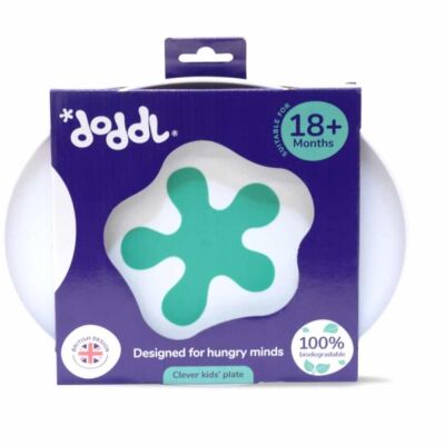 Doddl Kaymaz Mama Tabağı Aqua - 1
