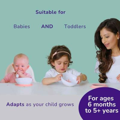 Doddl Kaymaz Vakumlu Mama Kasesi Dusky Rose - 3