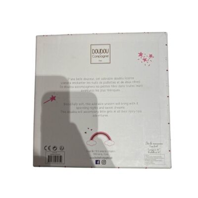 Doudou Beyaz Unicorn Uyku Arkadaşı 22 cm - 4