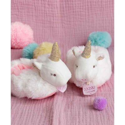 Doudou Hediye Kutulu Unicorn Panduf - 2