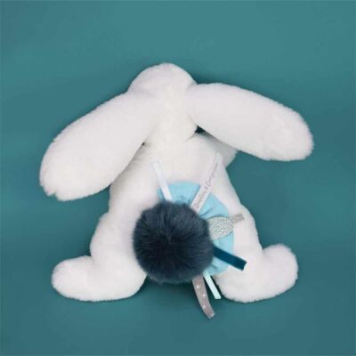 Doudou Mavi Ponpon Tavşan 25 cm - 2