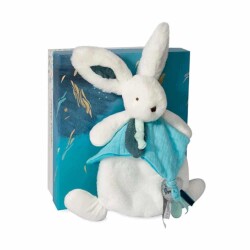 Doudou Sevimli Mavi Tavşan 25 cm - Doudou