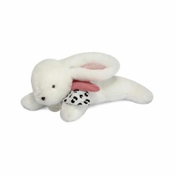Doudou Toz Pembe Ponpon Tavşan 25 cm - Doudou