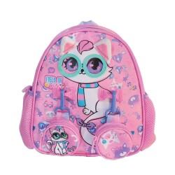 Dream Vest Gözlüklü Kedi Mini Sırt Çantası U2054 - Vest