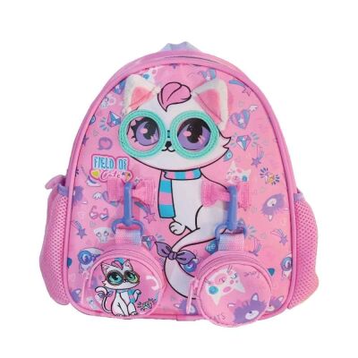 Dream Vest Gözlüklü Kedi Mini Sırt Çantası U2054 - 1