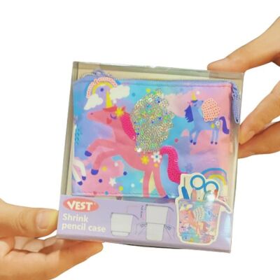 Dream Vest Kanatlı Mor Unicorn Ayarlanabilir Kalem Kutusu - 1