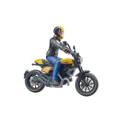 Ducati F. Throttle Motorsiklet ve Sürücü - Bruder