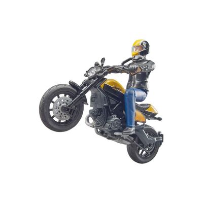 Ducati F. Throttle Motorsiklet ve Sürücü