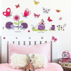 Duvar Stickerı Secret Garden 60'lı - 1