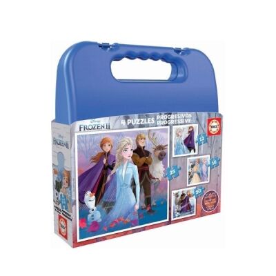 Educa Maleta Progressive Frozen 2 Çanta Puzzle - 1