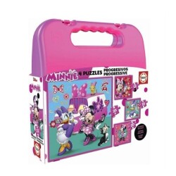 Educa Maleta Progressive Minnie Çanta Puzzle - Educa