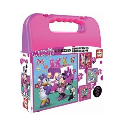 Educa Maleta Progressive Minnie Çanta Puzzle - 1