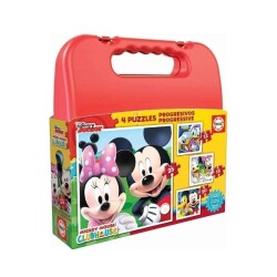 Educa Progressive Mickey Mouse Çanta Puzzle - Educa