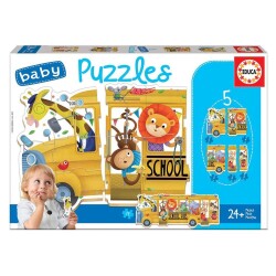 Educa Puzzle Animals School 2 Yaş Üzeri - Educa