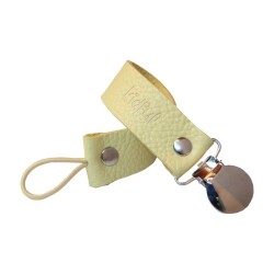 Ekolojik Deri Emzik Askısı Lemon - Kidful