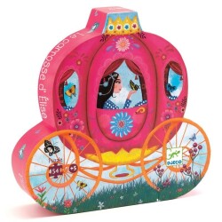 Elise'in At Arabası Figürlü Puzzle 54 Parça - 1