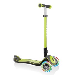 Elite Deluxe Scooter Işıklı Yeşil - Globber