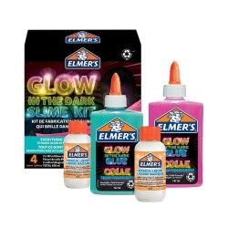 Elmers Karanlıkta Parlayan Yapıştırıcı Slime Seti - Elmers