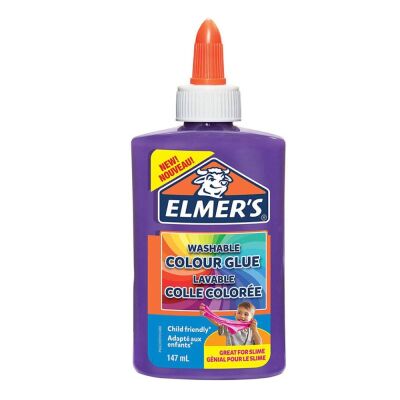 Elmers Mat Renkli Yapıştırıcı Mor 147 ML - 1