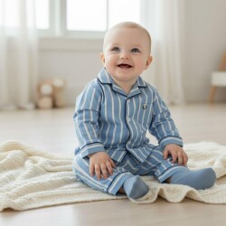 Erkek Bebek Pijama - O Piti Piti