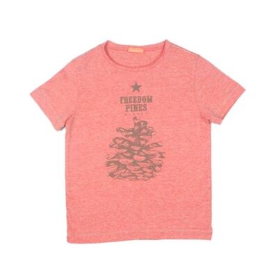 Erkek Çocuk T-shirt, Pine Baskı
