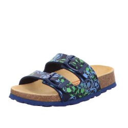 Erkek Çocuk Terlik Ocean Multi Tecno Fussbettpantoff 111.83 - Super Fit