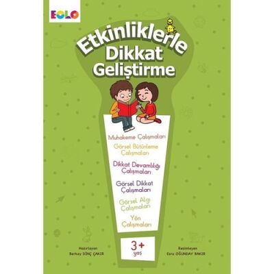 Etkinliklerle Dikkat Geliştirme Kitabı 3 Yaş Üzeri - 1