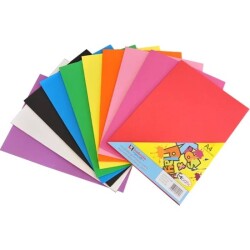 Eva Düz Renk Foam A4 10 Adet - Bafix