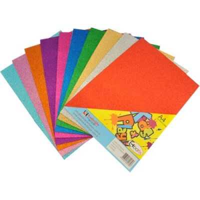 Eva Simli Yapışkanlı A4 10 Renk - 1