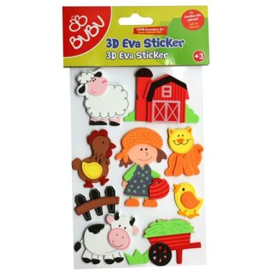 Eva Sticker Çiftlik Hayvanları - 1