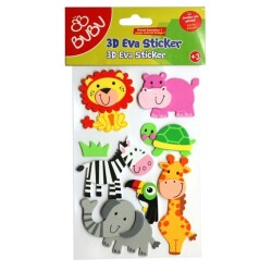 Eva Sticker Orman Hayvanları 1 - Bu Bu