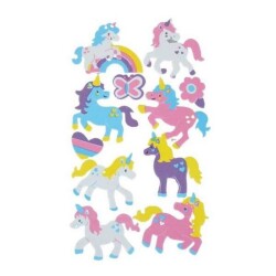 Eva Sticker Renkli Unicorn - Bu Bu