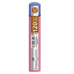 Faber Castell Grip Min Soft T Pembe-Mor 0.5 MM 2B - Faber Castell