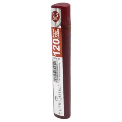 Faber Castell Min 0.5 MM 2B 120li Bordo - 1